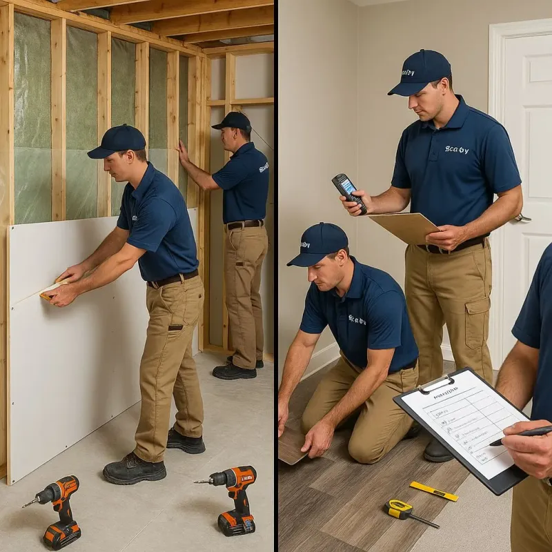 Repairs and Reconstruction process in Posey County, IN